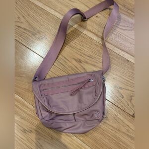 Lululemon Athletica Dusty Rose Crossbody Bag